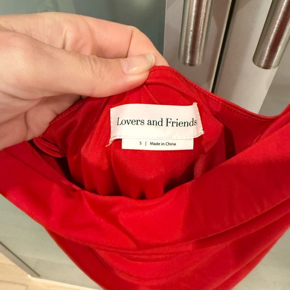 Lovers + Friends Vibrant Red Maxi Dress - Picture 3 of 3